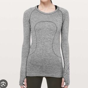 Lululemon Swiftly Grey Long Sleeve